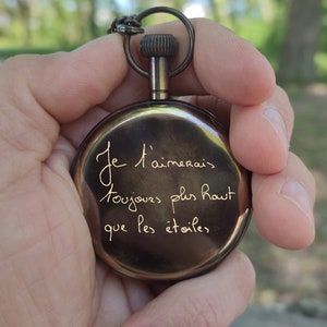 Engraved Pocket Watch image 1