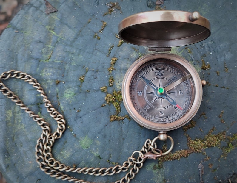 Engraved Compass Father's Day Gift Gift for Dad Etsy