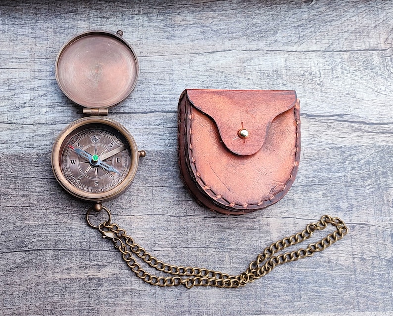 Engraved Compass Father's Day Gift Gift for Dad Etsy