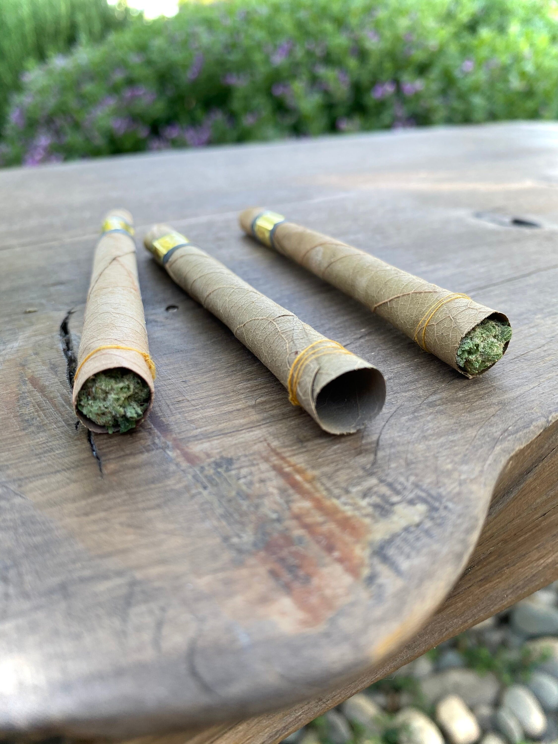 Organic Pre Roll Empty Cones Blunt Wraps (3 cones)