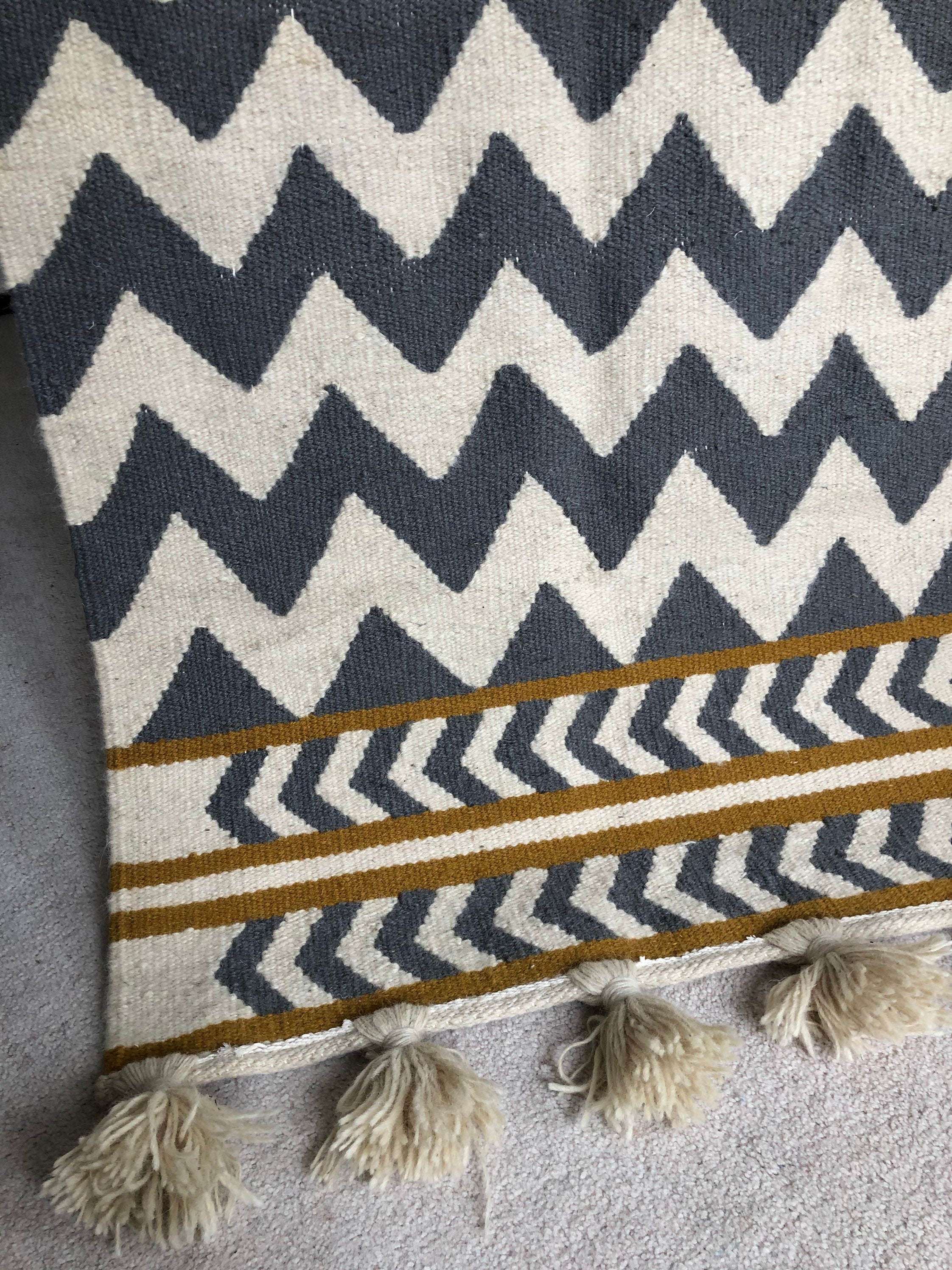 Handwoven Kilim Rug, Egyptian Handmade Kilim, Handmade Rug, Wool Rug, Kilim Rug, Area Rug