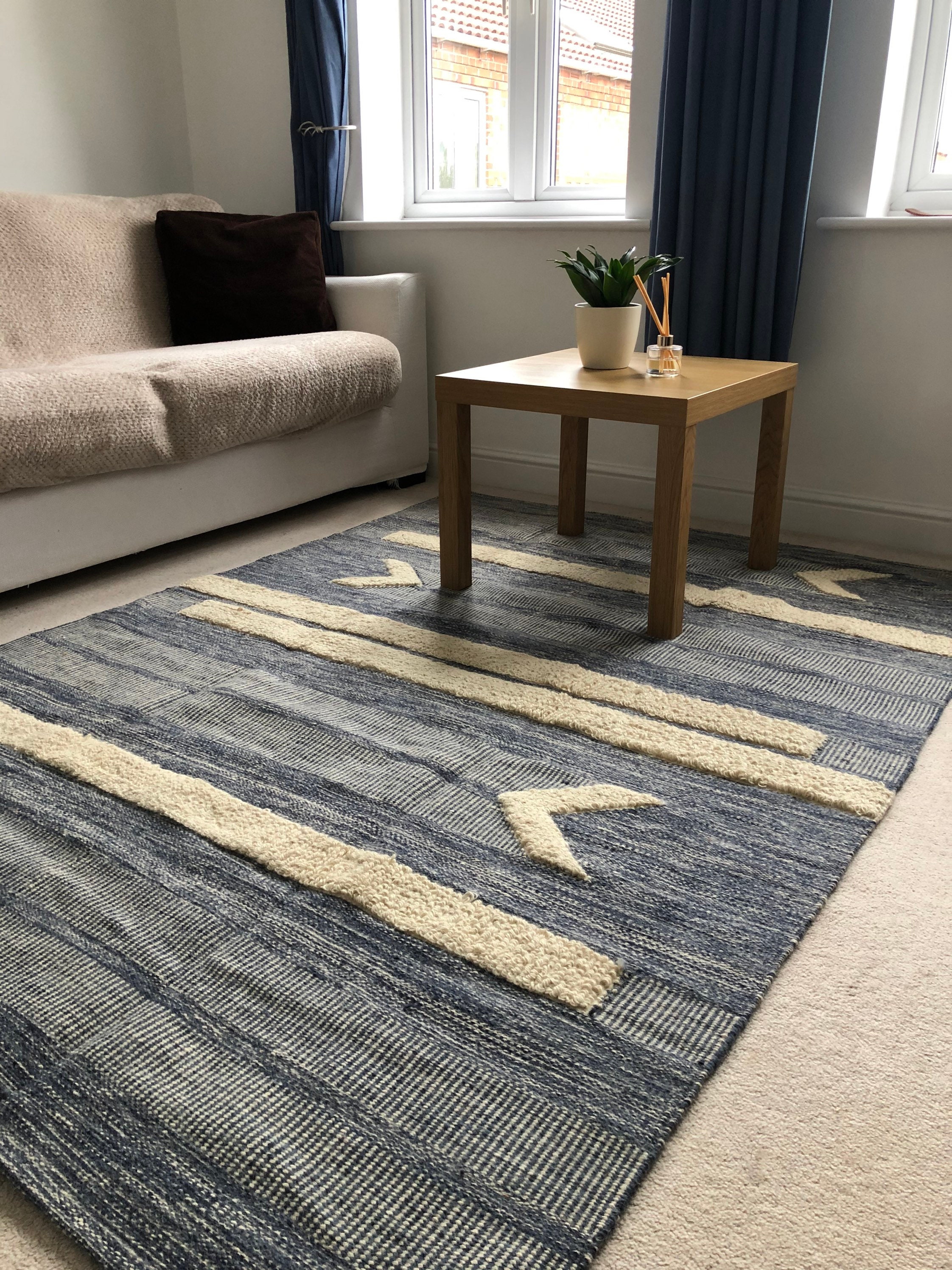 Handwoven kilim rug Egyptian handmade kilim handmade rug Etsy