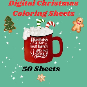 Christmas Coloring Sheets 2