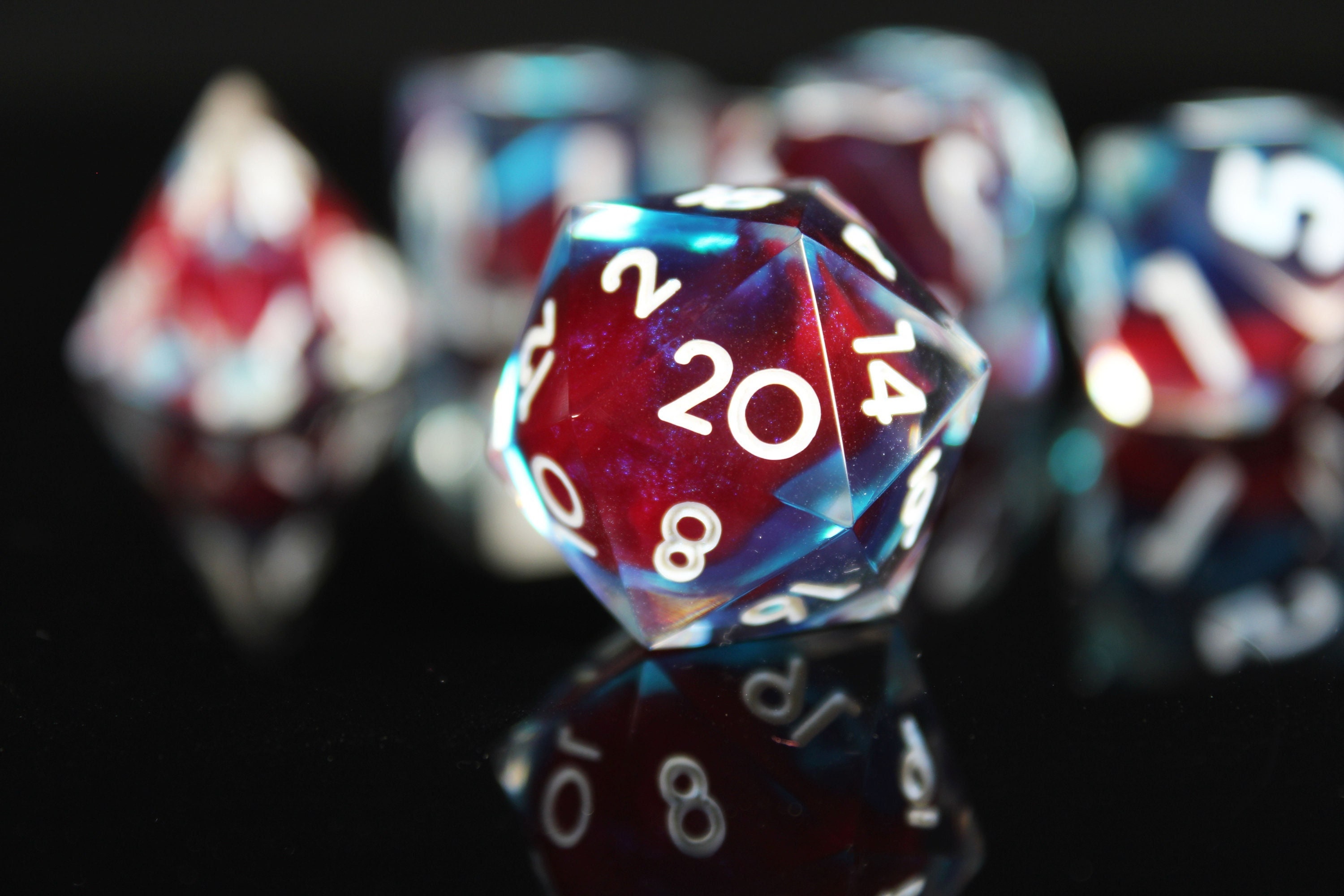 Kraken Abyss Monster Core Dnd Dice Set Cthulhu Sharp Edge Etsy Canada