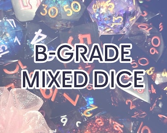B-Grade Mixed Polyhedral Dice Set