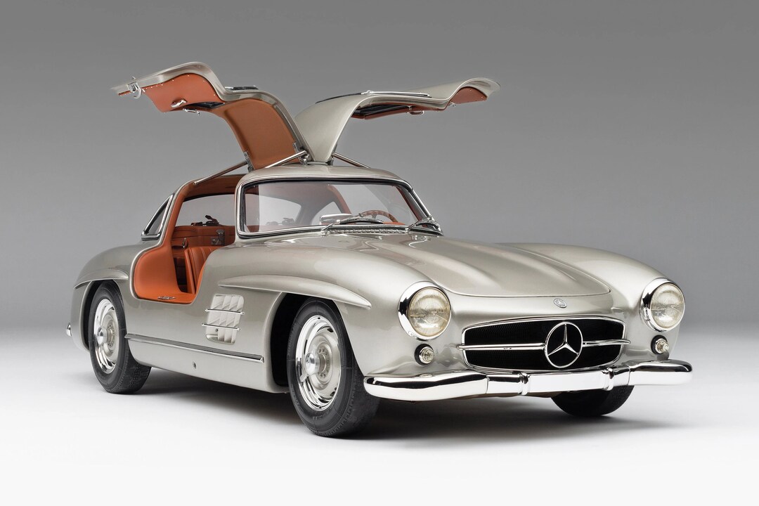mercedes-benz-300sl-gullwing-side-4k-poster-etsy