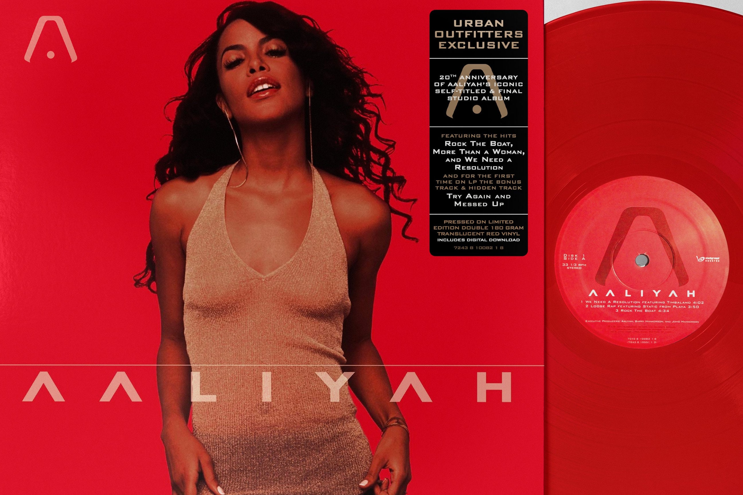 Aaliyah, Music Album, Red Cd, 90s Music Poster - Etsy