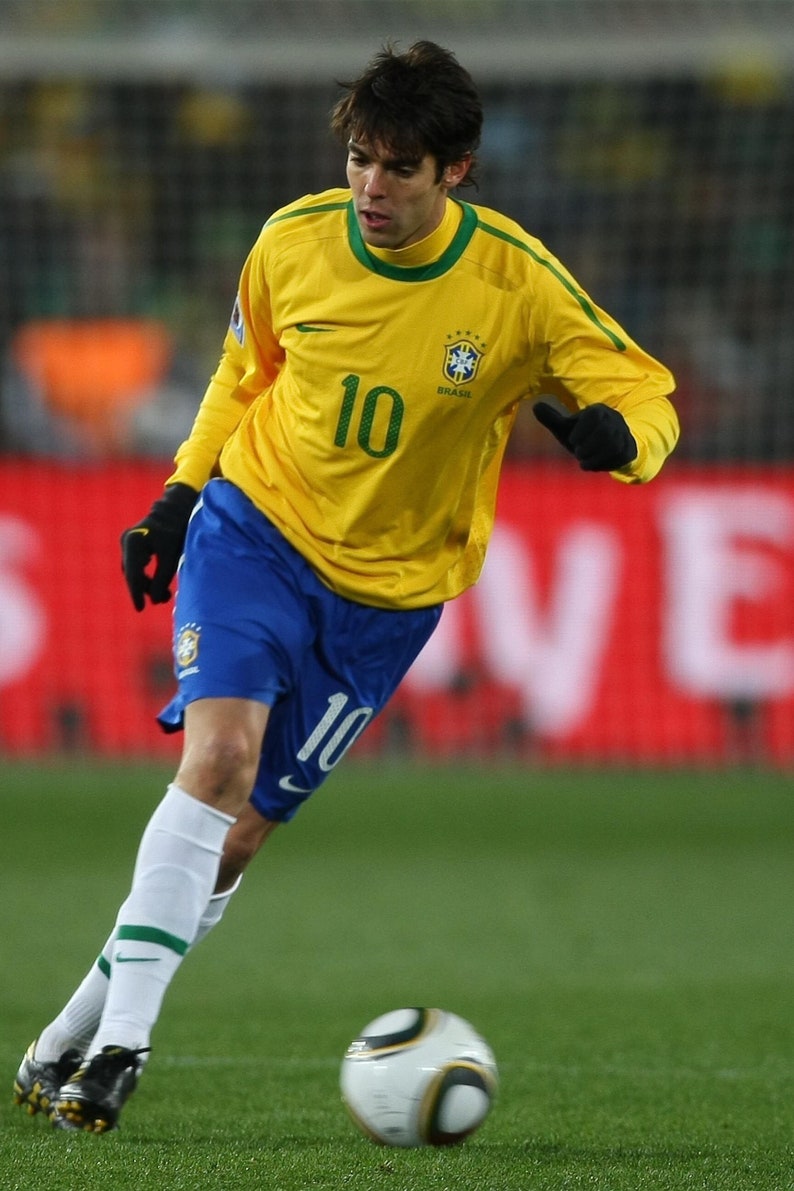 Kaka, Brazil, Legend, Soccer, Vintage player Poster image 1