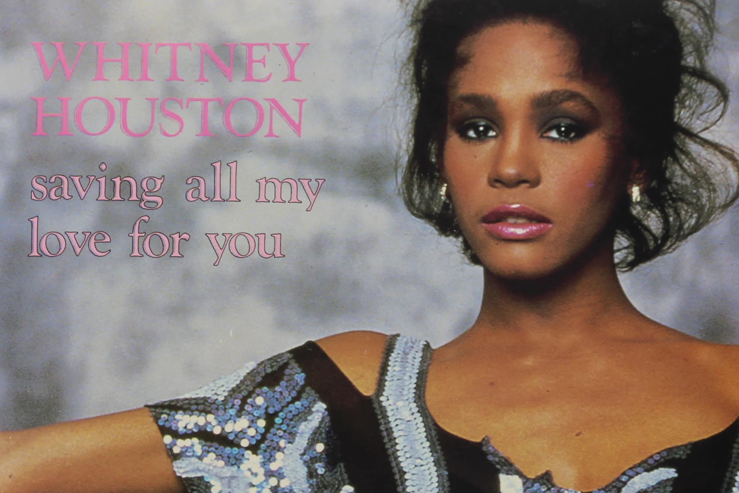 Whitney Houston, Saving All My Love for You, Music Legend, Love Poster