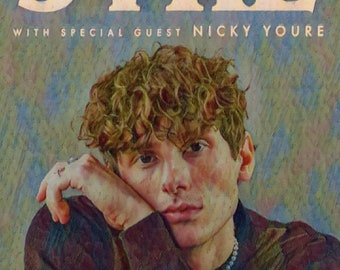 Monet style painting of JVKE concert poster - Etsy 日本