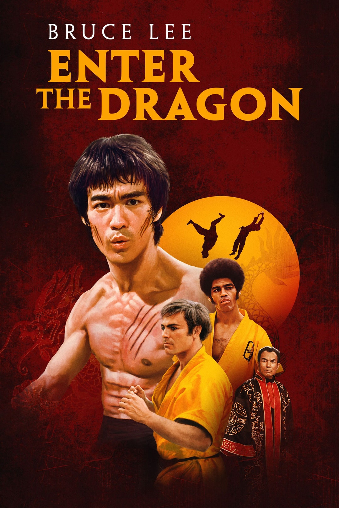 USポスター『燃えよドラゴン』（Enter the Dragon）1973☆ブルース