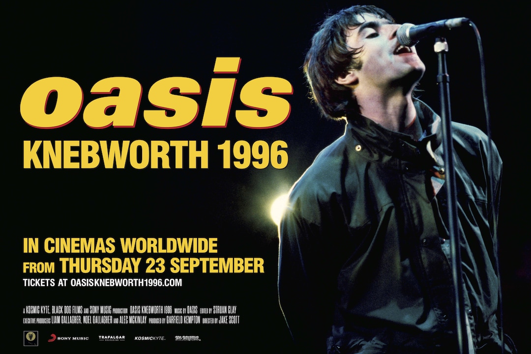 Oasis Knebworth movie Poster