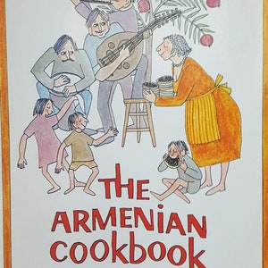 Armenian cookbook, Vintage Poster