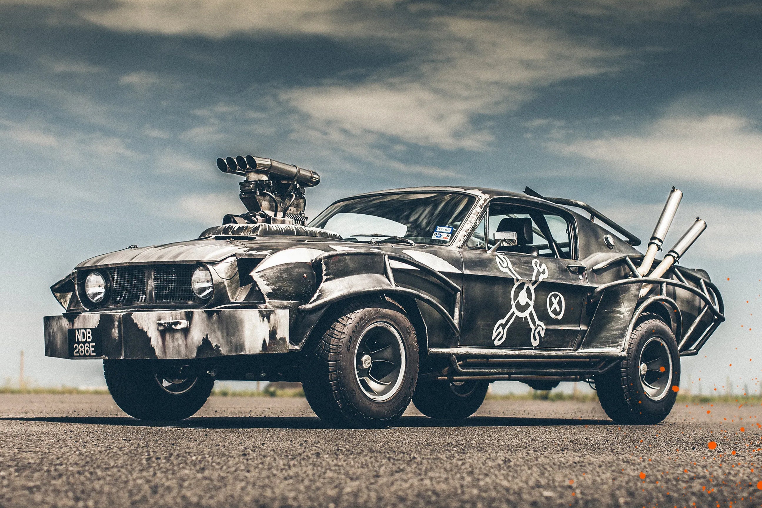 Mad Max, Magnum Opus Mustang Movie Poster - Etsy