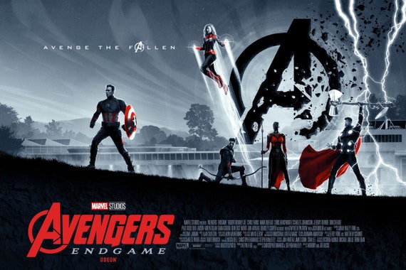 Marvel - Avengers End Game Movie Wall Poster – Epic Stuff