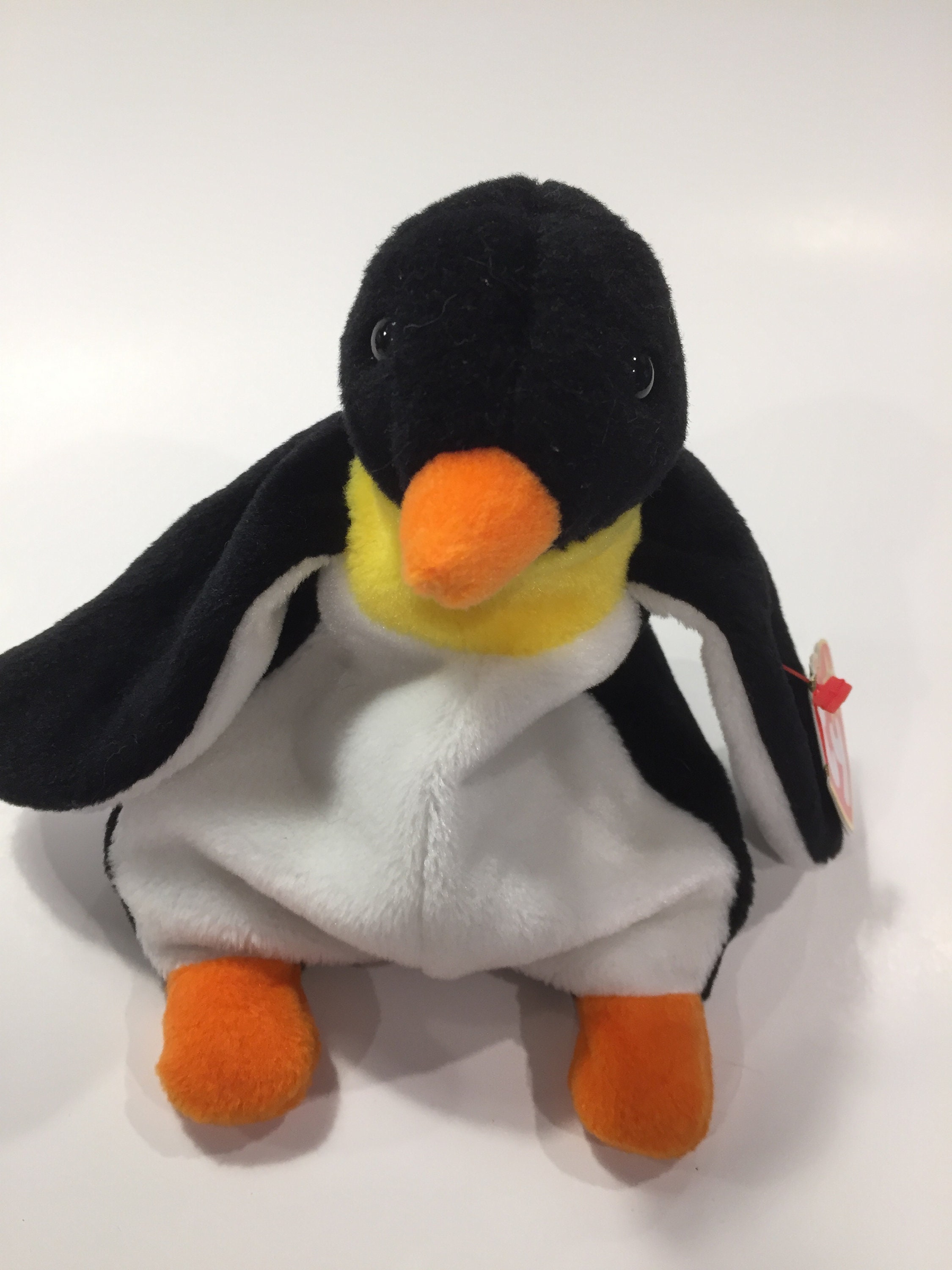 Beanie Babies WADDLE the penguin Vintage 1995 | Etsy