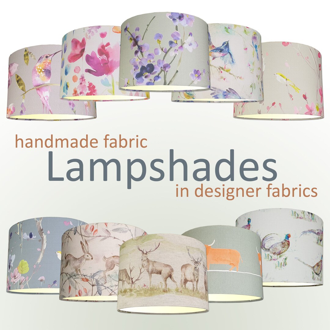 Lampshades Made With Voyage Maison Designer Fabrics Various Sizes FREE ...