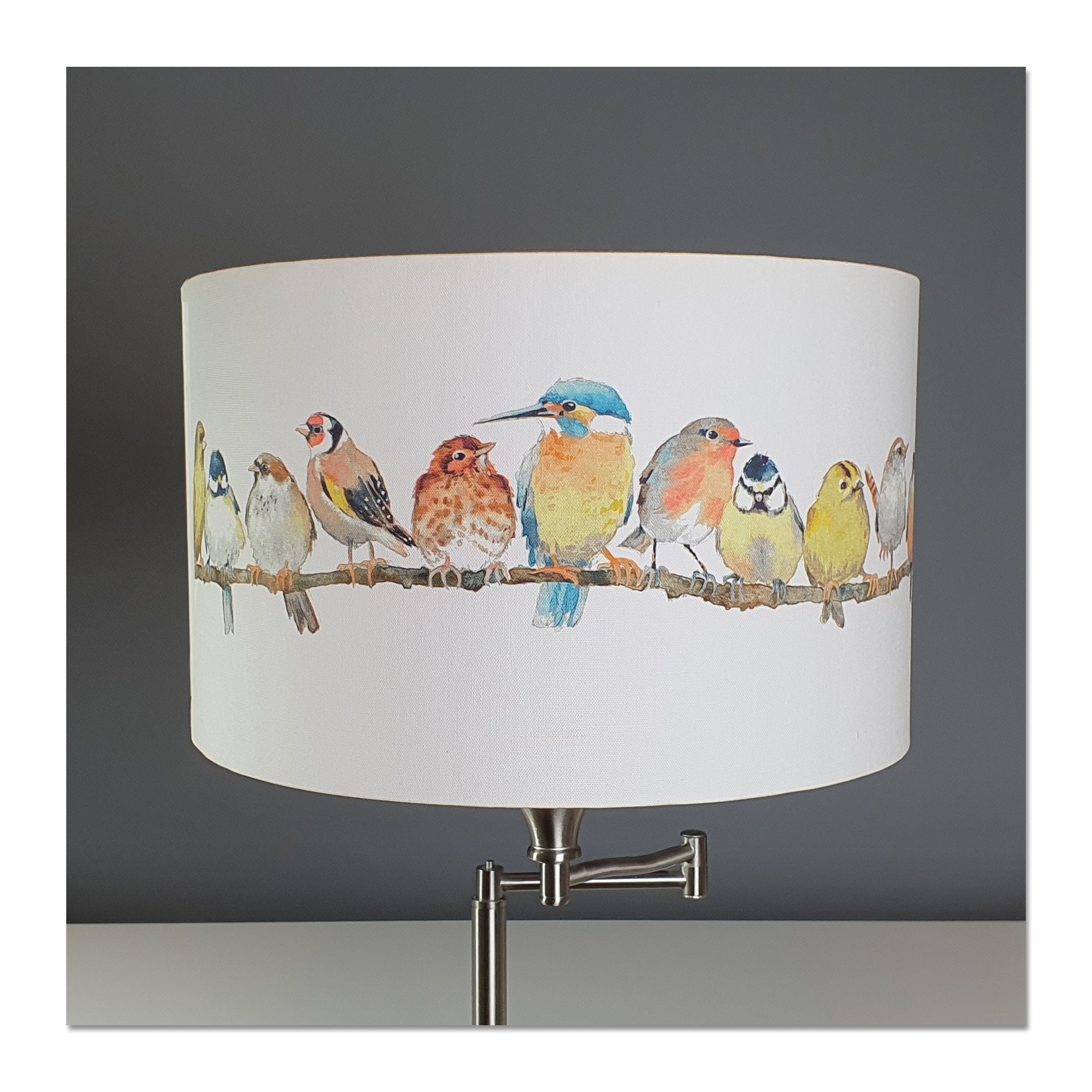 Lampshade Handmade in Laura Ashley Garden Birds Fabric Various - Etsy UK