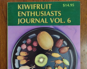 Kiwifruit Enthusiasts Journal - Book NEW