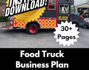 Szablon biznesplanu dla food trucka: ponad 30 stron (PDF i Word)