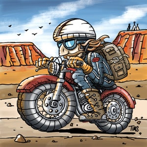 Heading West