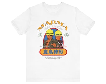 Majima Construction , Yakuza T-shirt, Majima Construction Unisex Jersey Short Sleeve Tee