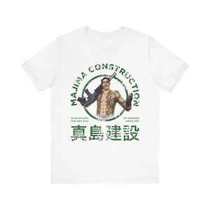 Majima Construction , Yakuza T-shirt, Majima Construction Unisex Jersey Short Sleeve Tee