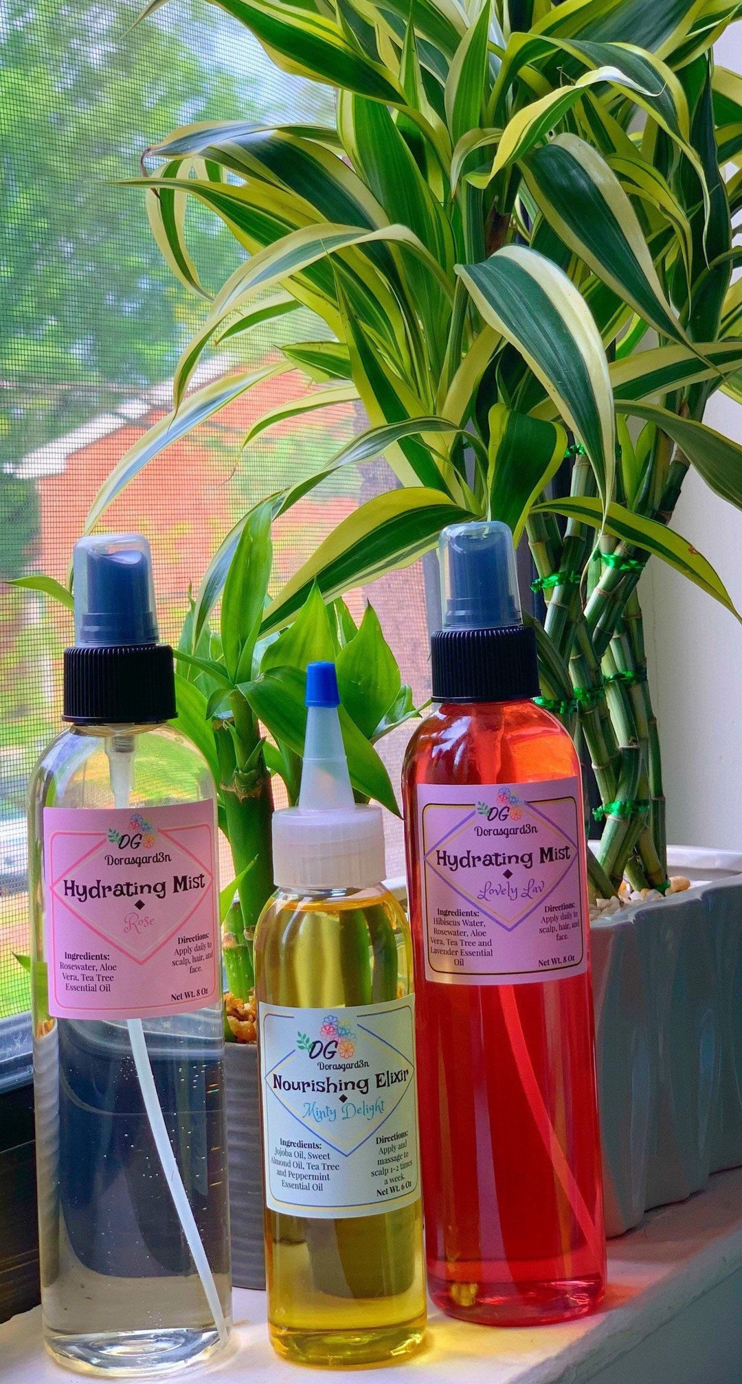 Hydrating Hair Mist & Nourishing Oil Bundle Etsy