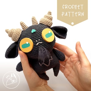 OMAEL_the Black Goat_Crochet Pattern