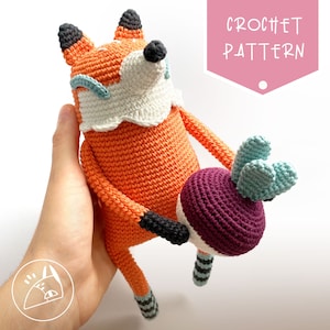 PENELOPE_the Foraging Fox_Crochet Pattern