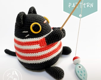 ORAZIO_the Fishercat_Crochet Pattern