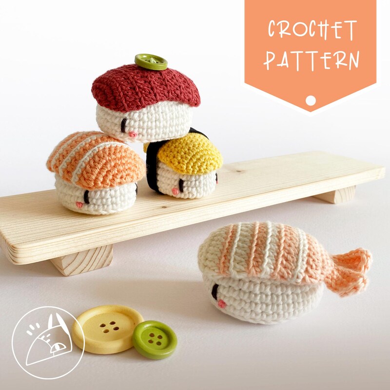 Print Pattern Sushi Blanket