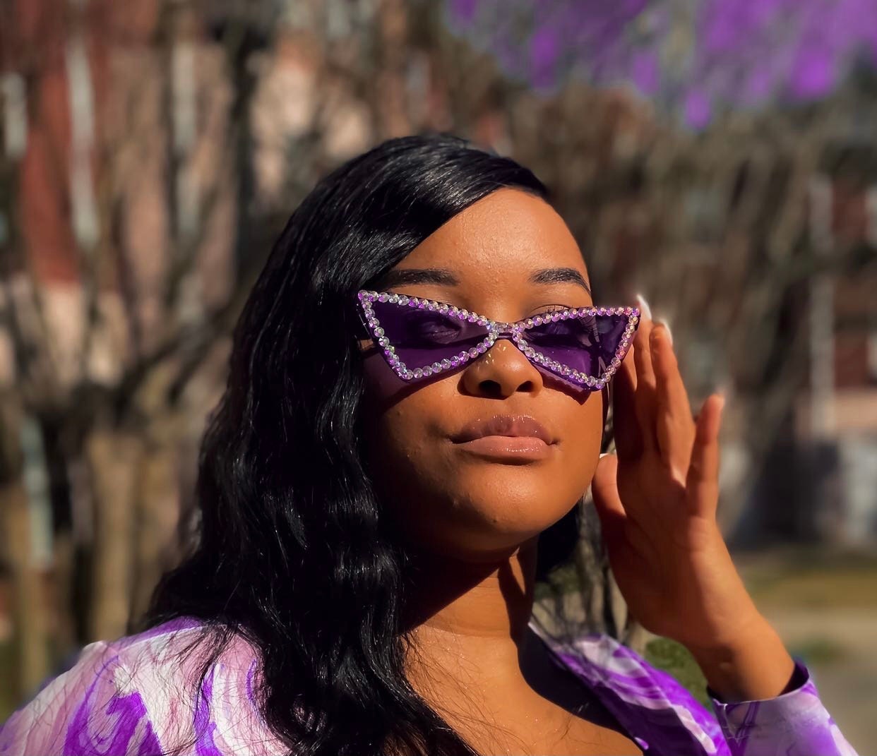 Purple Rain Sunglasses