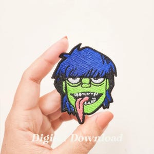 Band Embroidery Design, Bassist Embroidery Patch, Embroidery Character, Digital Embroidery, Digital Download