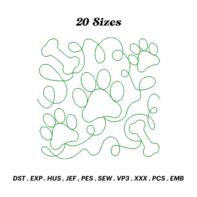 Dog Quilt Block Pattern Etsy