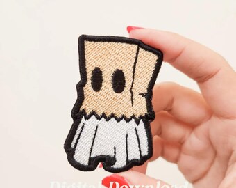 Ghost No Face Embroidery Design, Halloween Embroidery Patch, Cute Embroidery, Digital Embroidery, Digital Download