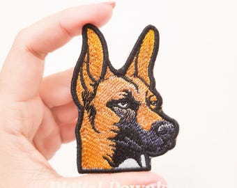 Belgian Malinois Embroidery Design: Dog Breed Pet Patch (Digital Download)