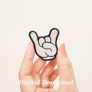 Cartoon Metal Hand Embroidery Design, Cartoon Embroidery Patch, Funny Embroidery, Digital Embroidery, Digital Download