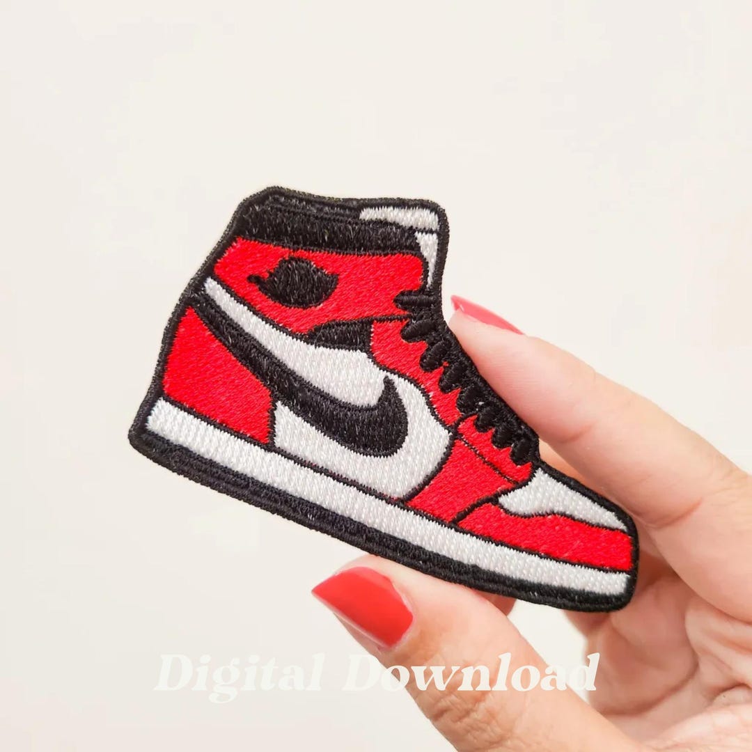 sneaker embroidery