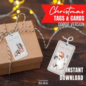 Christmas Tags, Printable Christmas Tags, Christmas Cards, Printable Christmas Crads, Printable Gift Tags, Instant Download