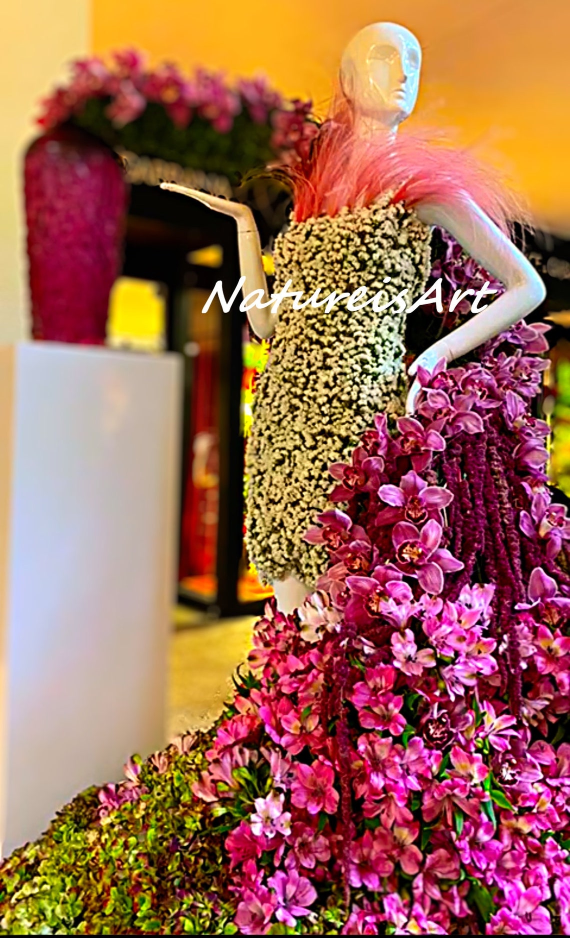 Flower Mannequin Design par NatureisArt Shop. Facile à Etsy France