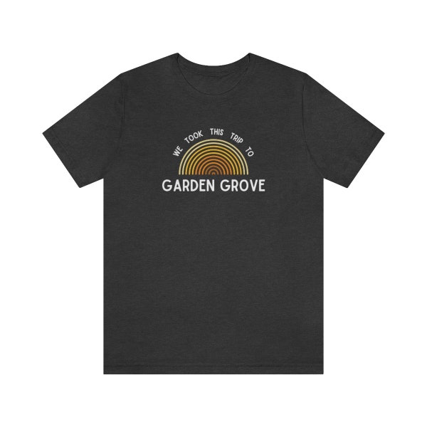 We Took This Trip To Garden Grove - Unisex Tee Herren & Frauen - Musik Geschenk Hipster T-shirt inspiriert von Sublime Lyrics Bradley Nowell