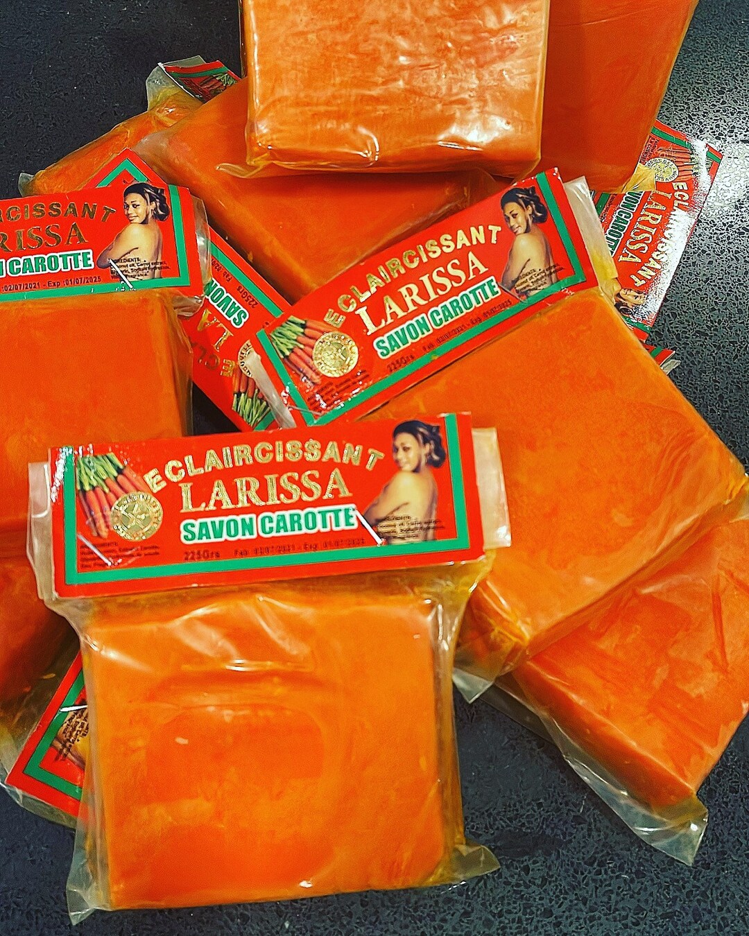 1 Piece Eclaircissant Larissa Carrot Lightening Beauty Soap Etsy