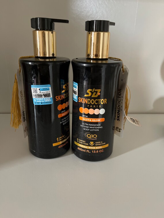 Authentic Skin Doctor Paris Gluta Glow Intense Whitenin Body Etsy