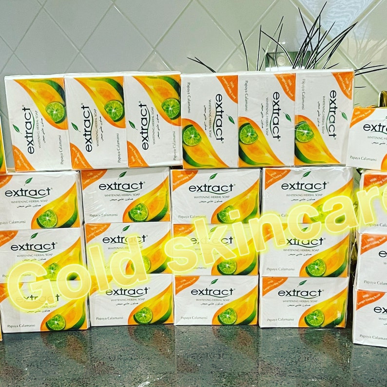 Original Extract Whitening Herbal Soap PAPAYA CALAMANSI Etsy