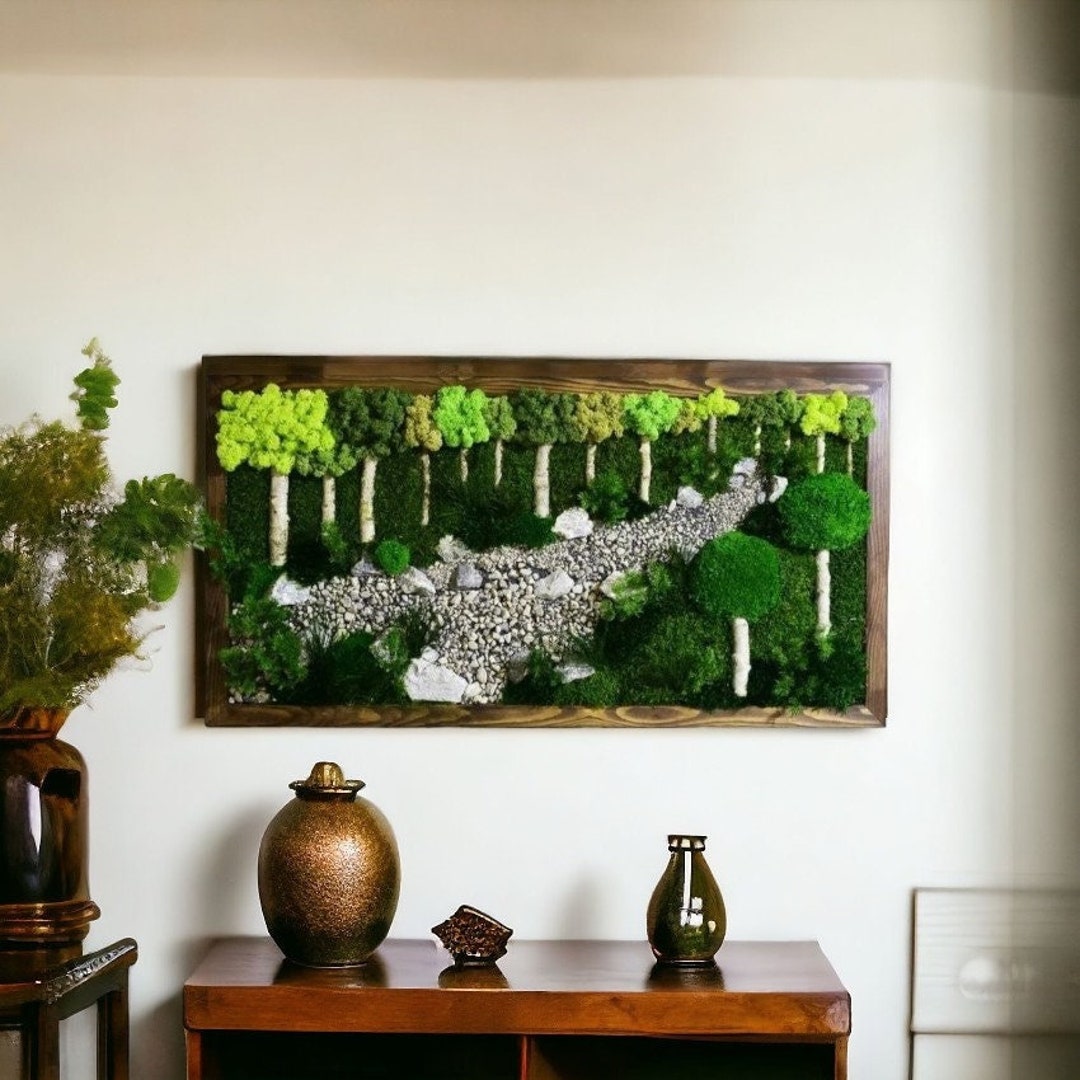 preserved-moss-wall-art-with-nature-views-framed-large-moss-wall-art