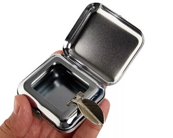 Square pocket ashtray customizing