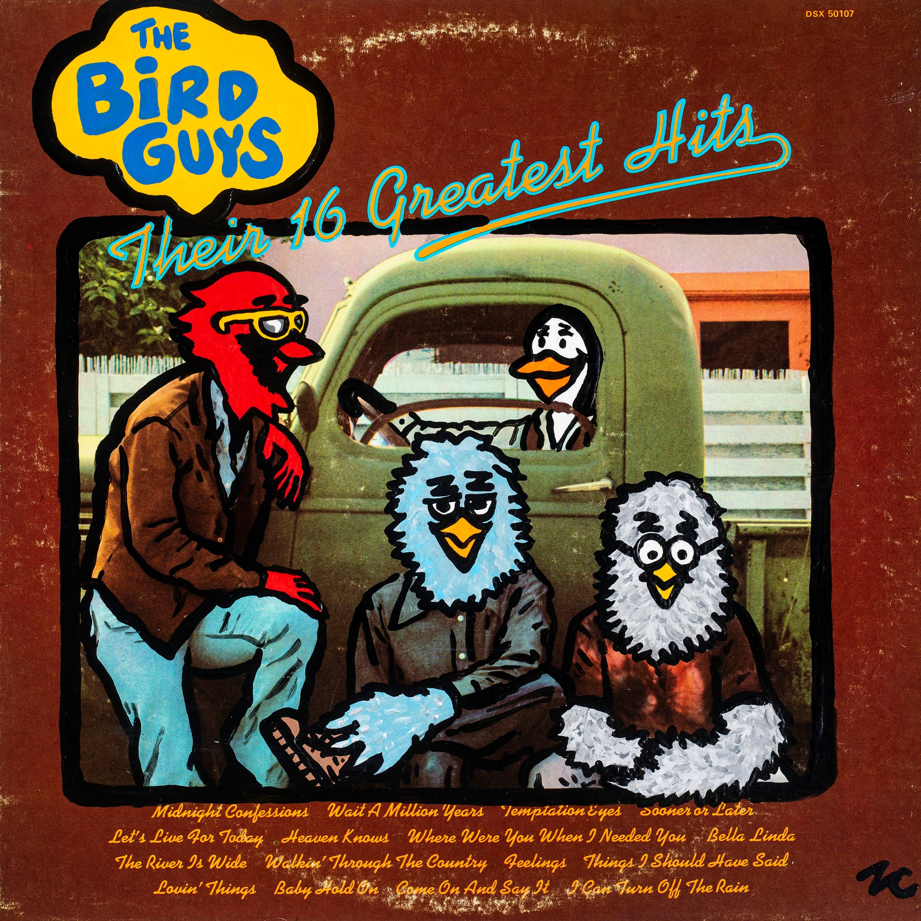 The Bird Guys Their 16 Greatest Hits Print Etsy The Bird Guys Their 16 Greatest Hits Print Etsy