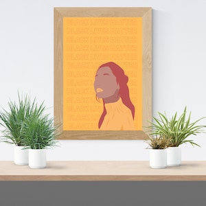 Black Lives Matter Wall Art, BLM Poster, Diversity in the Classroom, Wall Poster