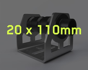 Gabelhalterung für Downhill Steckachse 20x110mm von MOUNTAL®